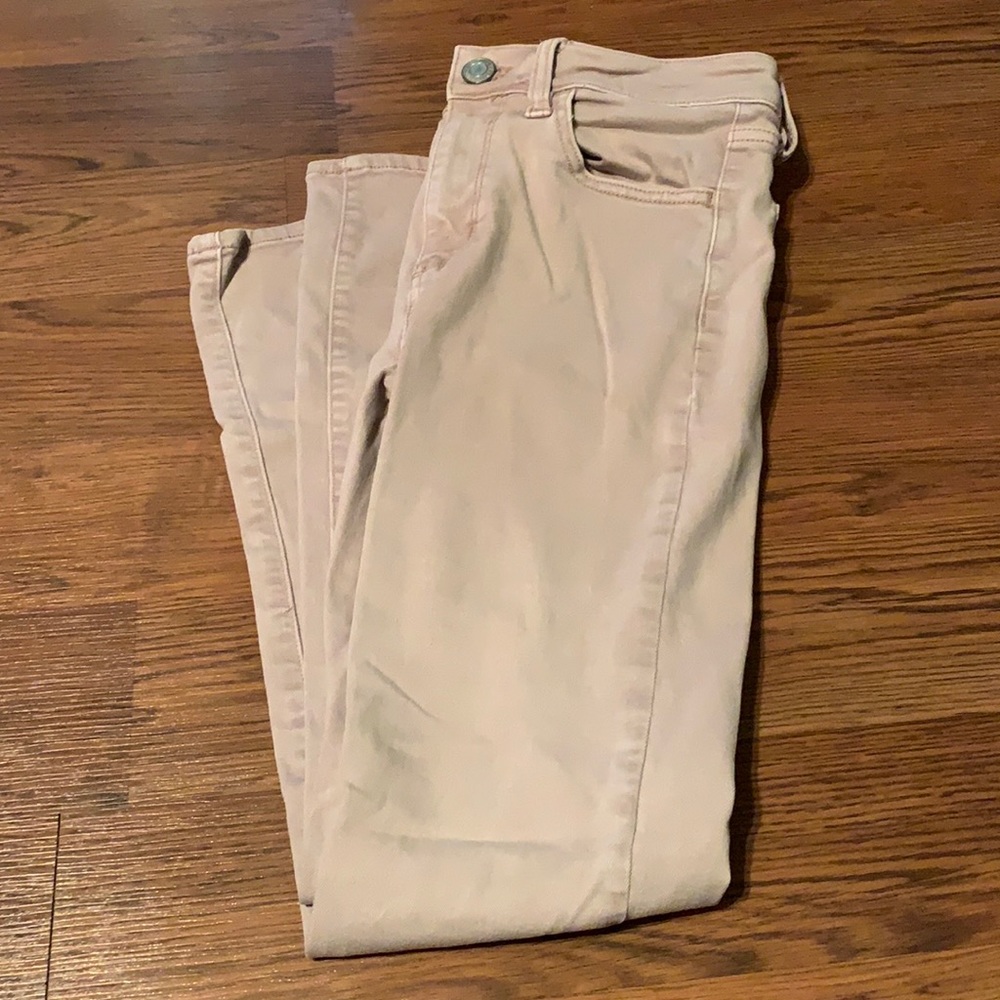 American Eagle Hi-Rise Super Stretch Jegging Pink